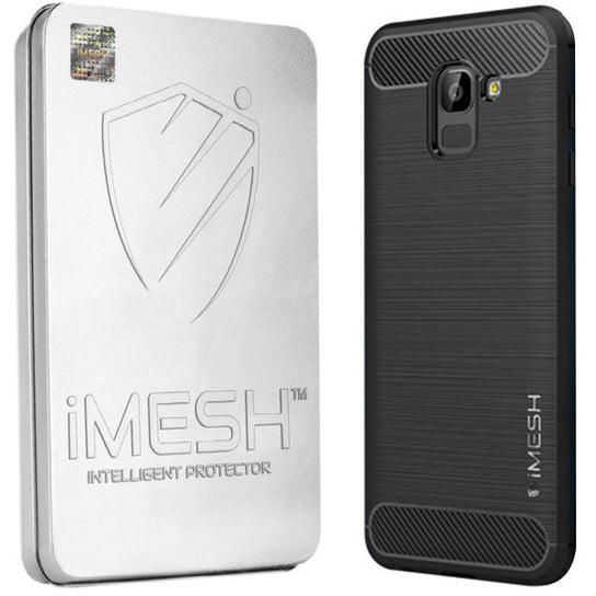 Samsung Galaxy J6 2018 J600 Etui Case Imesh Carbon iMesh