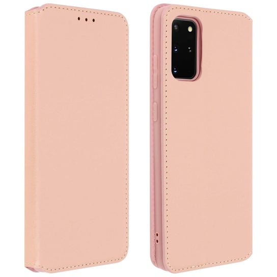 Samsung Galaxy S20 Plus Etui Etui Folio z obsługą funkcji portfela Różowe Avizar