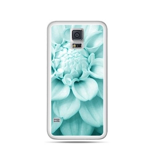 Samsung Galaxy S5 mini Niebieski kwiat dalii EtuiStudio