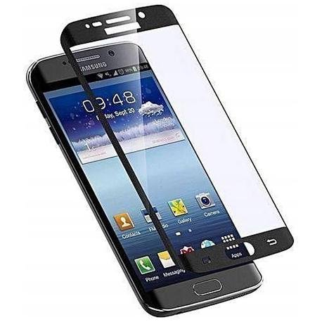 Samsung Galaxy S6 Edge  hartowane szkło 5D Full Glue - Czarny. EtuiStudio