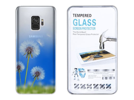 Samsung Galaxy S9 Sm-G960 Etui Gradient + Szkło 9H Kreatui
