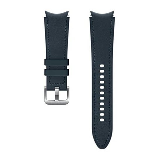 SAMSUNG Pasek Hybrid Leather Band (20mm, M/L) Galaxy Watch4 Navy Samsung