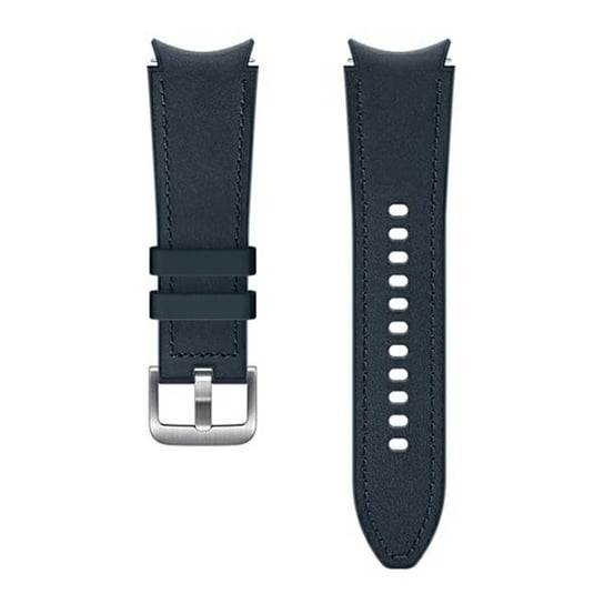 SAMSUNG Pasek Hybrid Leather Band (20mm, S/M) Galaxy Watch4 Navy Samsung