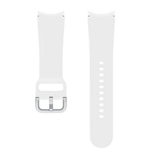 SAMSUNG Pasek Sport Band (20mm, S/M) Galaxy Watch4 White Samsung