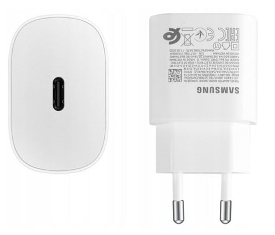 Samsung Szybka Ładowarka 25W Usb - C Pd Fast Charge Do Galaxy S21 / S22 / A54 / A34 Samsung