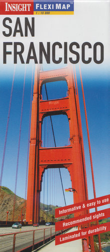 San Francisco. Mapa 1:15 000 Insight Guides
