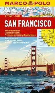 San Francisco. Plan miasta 1:15 000 Opracowanie zbiorowe