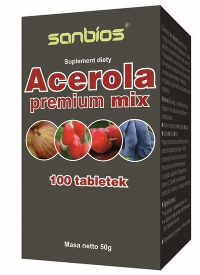 Sanbios Acerola Premium Mix 100 Tab Sanbios