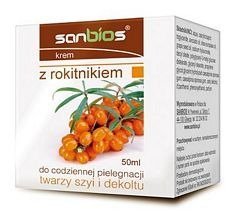 Sanbios, krem z rokitnikiem odżywczo-regenerujący, 50 ml Sanbios