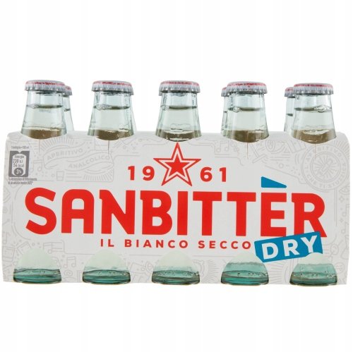 Sanbitter Dry Napój Bezalkoholowy 10X100Ml Włochy SAN PELLEGRINO