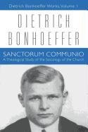 Sanctorum Communio Bonhoeffer Dietrich