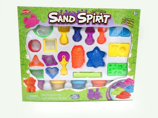 Sand Spirit, piasek kinetyczny, zestaw z narzędziami Sand Spirit
