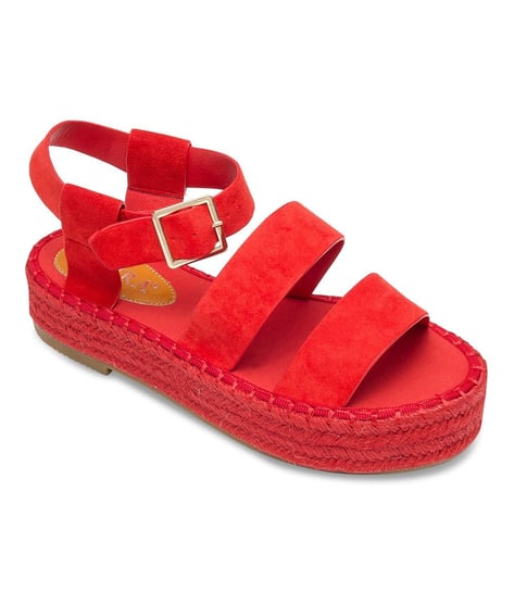 Sandałki damskie, Coura 164, czerwone, rozmiar 41 COURA