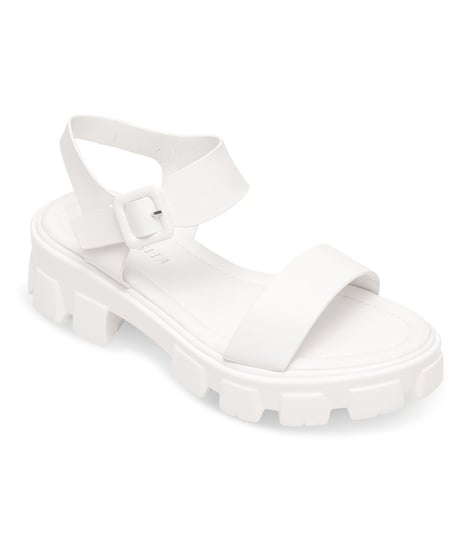 Sandałki damskie, Shoesita K-8057, białe, rozmiar 40 SHOESITA