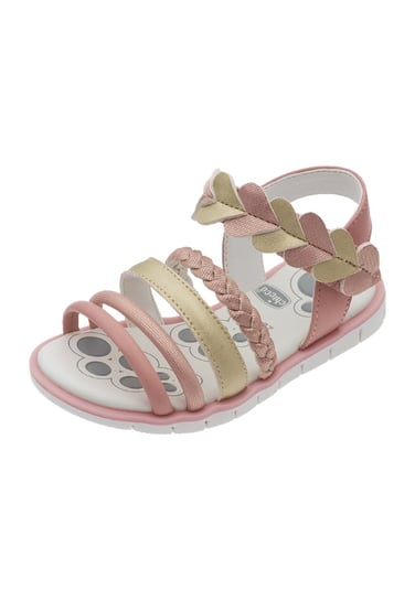 Chicco girls Sandalo Con Doppio Velcro BiancoAdjustable sandals