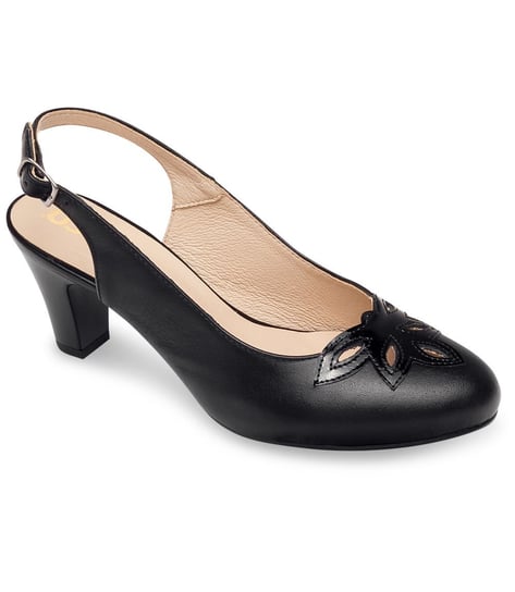 Sandały damskie, Pesco 1823, czarne, rozmiar 37 PESCO