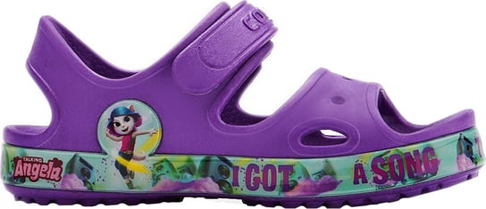 Sandały dla dzieci Coqui TT&F Yogi fioletowe 8861-619-0100-20-21 Coqui