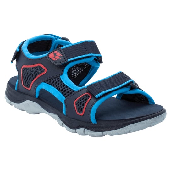 Sandały Dziecięce Taraco Beach Sandal K Blue / Red 35 Jack Wolfskin