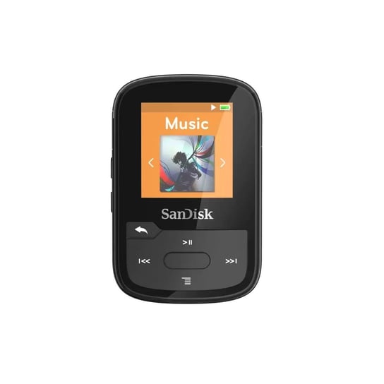 SANDISK, Odtwarzacz MP3, CLIP SPORT PLUS 32GB, Czarny SanDisk