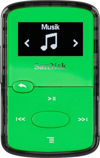 SanDisk Odtwarzacz MP3 Sansa Clip Jam 8GB zielony (SDMX26-008G-G46G) SanDisk