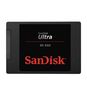SanDisk Ultra 3D 500 GB SATA SSD, prędkość odczytu do 560 MB/s. SanDisk