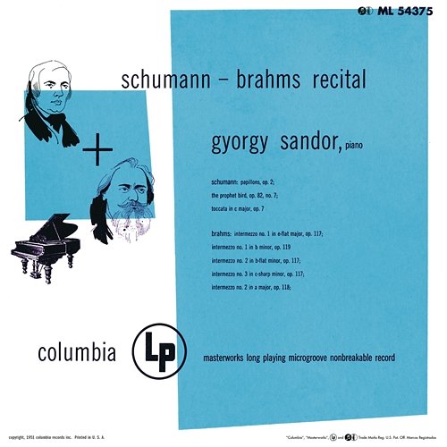 Sándor Plays Schumann & Brahms György Sandor