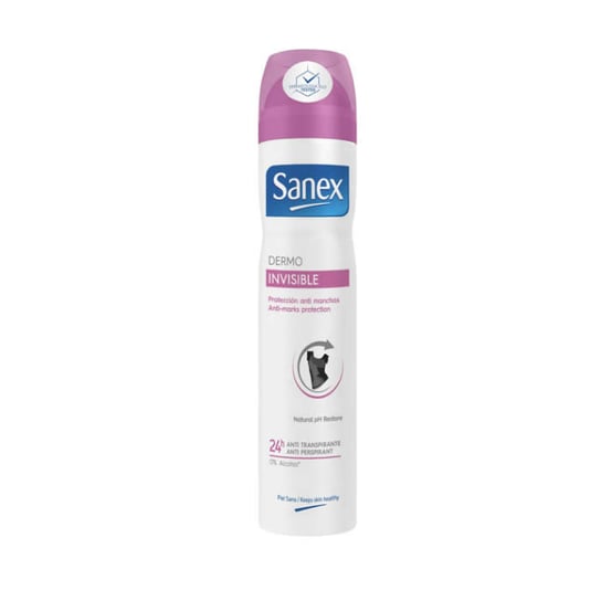 Sanex, Dermo Invisible, dezodorant w sprayu, 200 ml Sanex