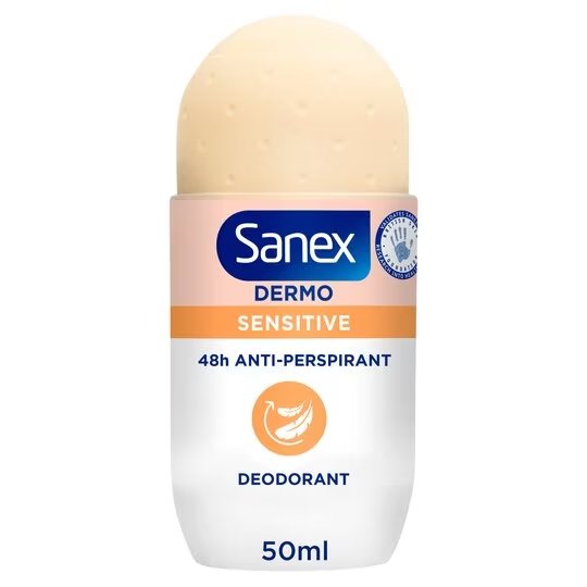 Sanex Sensitive, Antyperspirant w kulce do skóry wrażliwej, 50 ml Sanex
