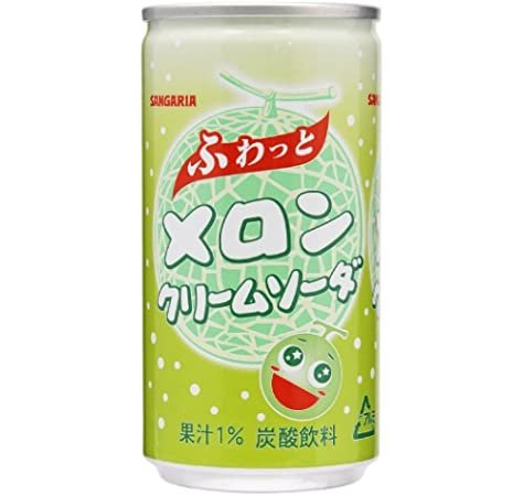 Sangaria Fuwatto Melon Cream Soda 190ml Inna marka