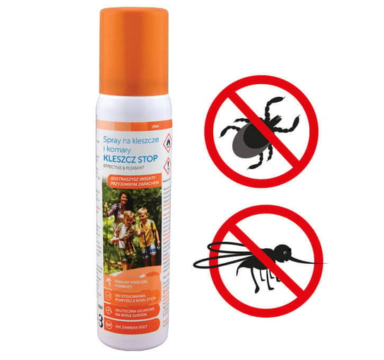 Sanity, Kleszcz Stop, spray na kleszcze i komary, 100 ml Sanity