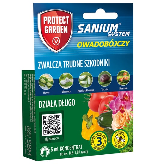 Sanium System – Na Szkodniki – 5 ml Protect Garden PROTECT GARDEN