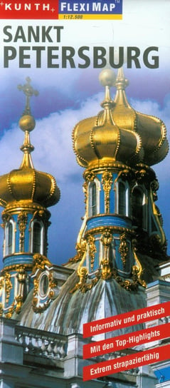 Sankt Petersburg. Mapa tusrytyczna 1:12 500 Opracowanie zbiorowe