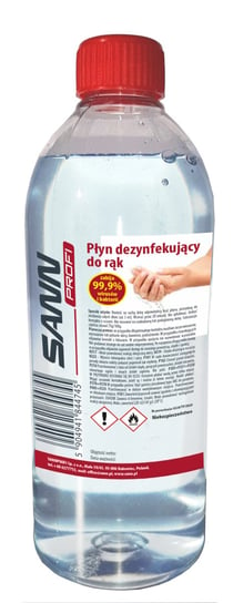 SannProfi, płyn do dezynfekcji rąk, 500 ml SannProfi