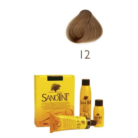 Sanotint, Classic, farba do włosów na bazie ekstraktów roślinnych i witamin 12 Golden Blonde, 125 ml Sanotint