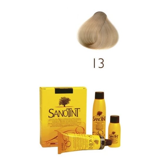 Sanotint, Classic, farba do włosów na bazie ekstraktów roślinnych i witamin 13 Nordic Blonde, 125 ml Sanotint