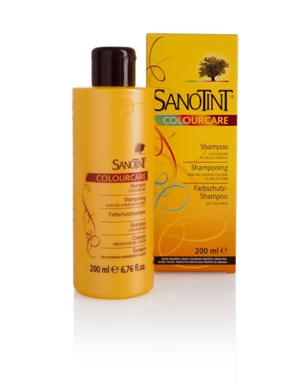 Sanotint, Colourcare, szampon do włosów farbowanych i rozjaśnianych, 200 ml Sanotint