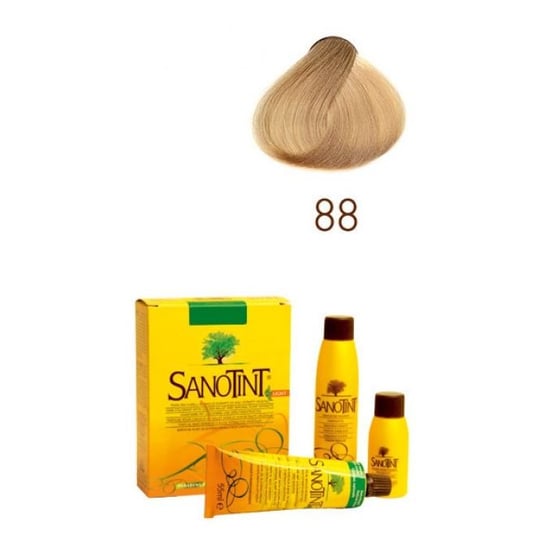 Sanotint, Sensitive, farba do włosów na bazie ekstraktów roślinnych i witamin 88 Extra Light Blonde, 125 ml Sanotint