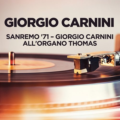 Sanremo '71 - Giorgio Carnini all'organo Thomas Giorgio Carnini