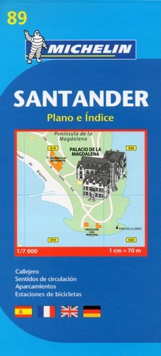 Santander. Mapa 1:7 000 Opracowanie zbiorowe