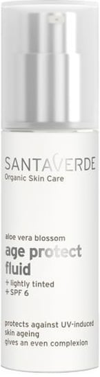 Santaverde, Age Protect, fluid przeciwzmarszczkowy z ekstraktem z kwiatu aloesu, 30 ml Santaverde