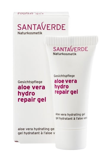 Santaverde, Aloe Vera, nawilżający żel do twarzy z ekstraktem z aloseu skóra tłusta i normalna, 30 ml Santaverde