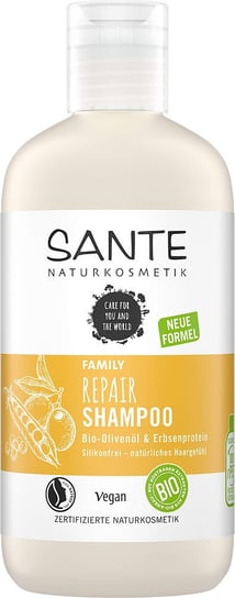 Sante Repair, Szampon Regenerujący Z Organiczną Oliwą I Proteinami Z Grochu, 250ml SANTE