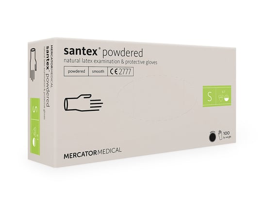 santex® powdered 100 szt., rozmiar S Mercator Medical