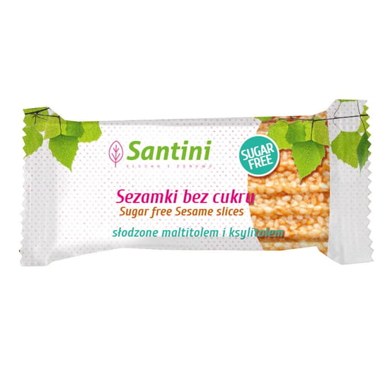 Santini, sezamki z ksylitolem i maltitolem, 27g Santini