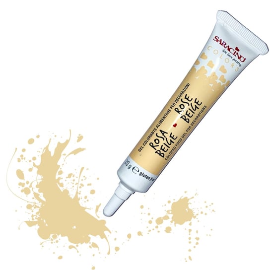 Saracino barwnik żel w tubce Rose Beige 20g Saracino