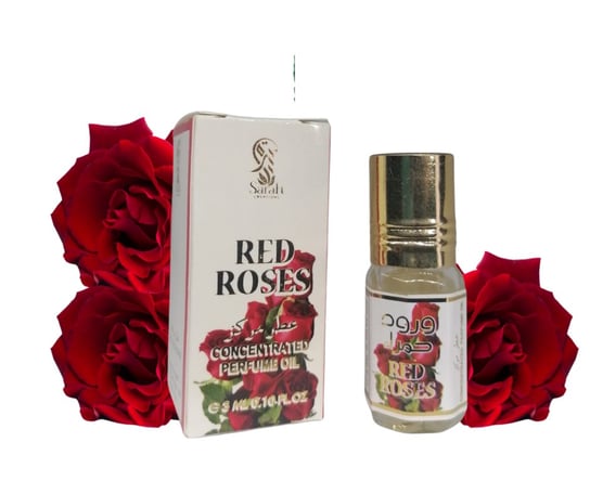 Sarah Creations Red Roses, Perfumy roll-on, 3ml Sarah Creations