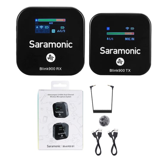 Saramonic Blink900 B1 (RX + TX) Zestaw do bezprzewodowej transmisji dźwięku Saramonic