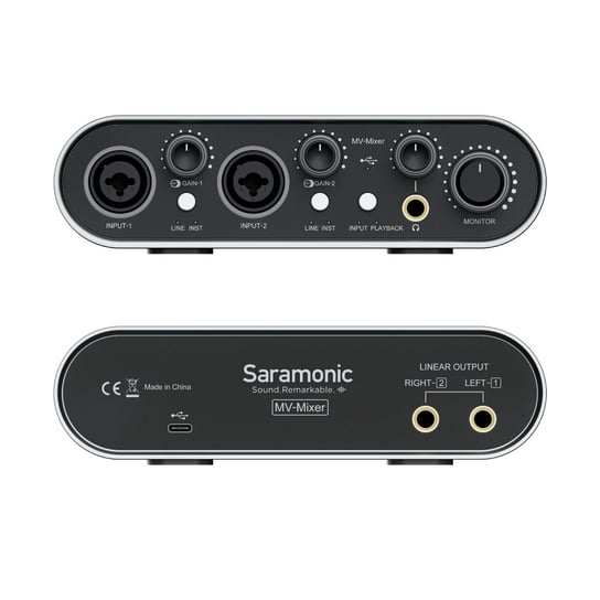 Saramonic MV-Mixer - dwukanałowy Interfejs audio Saramonic