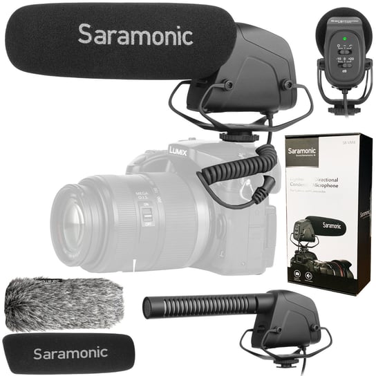 Saramonic Sr-Vm4 Mikrofon Pojemnościowy Do Aparatów I Kamer Saramonic