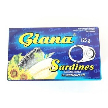 Sardynki w oleju 125g Giana Inna marka